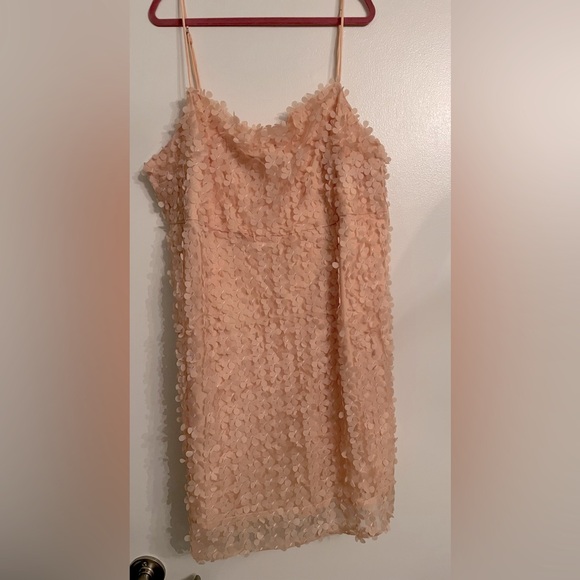 Anthropologie 3D Floral Embellished Mini Dress - NWT - Picture 6 of 9